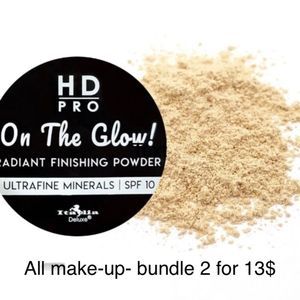 HD pro dradiant finishing powder  bundle 2 for 13
